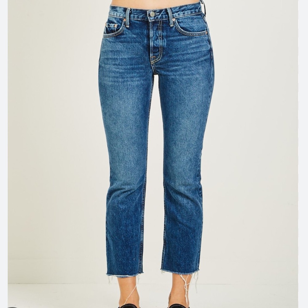 GRLFRND TatumLow Rise Micro Boot Jeans